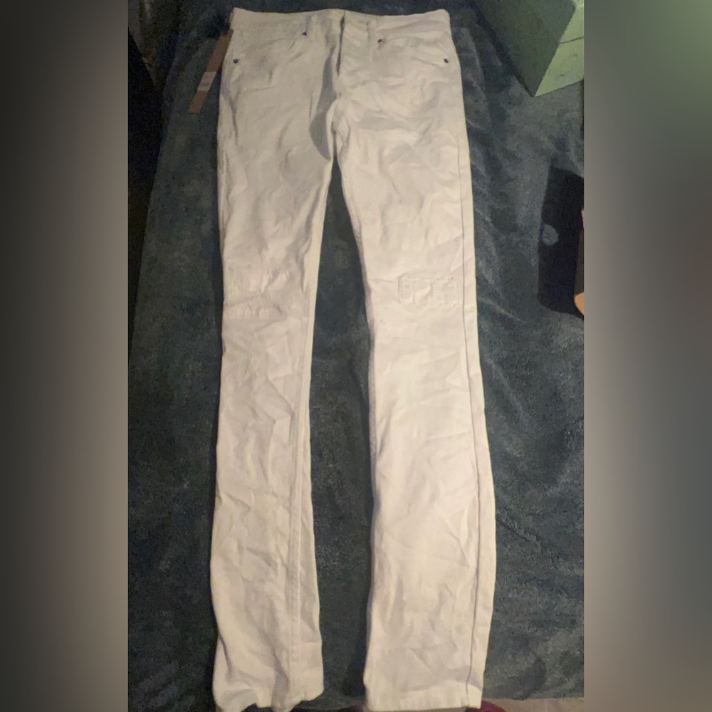 Van Winkle Whiteout Skinny Fit Jeans size 31 New